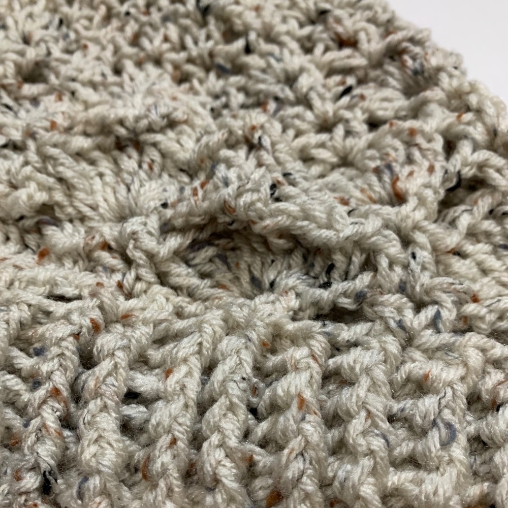 Mariposa’s Beanie Handmade Crochet Boho Adult Winter Beanie Hat Aran Fleck - Picture 3 of 10